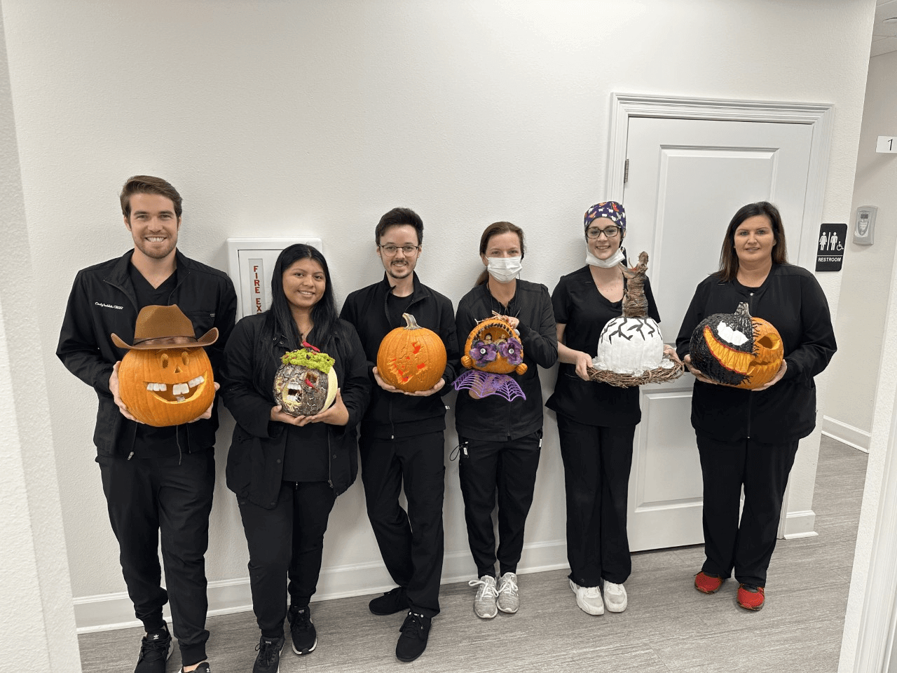 Pumpkin Contest Staff